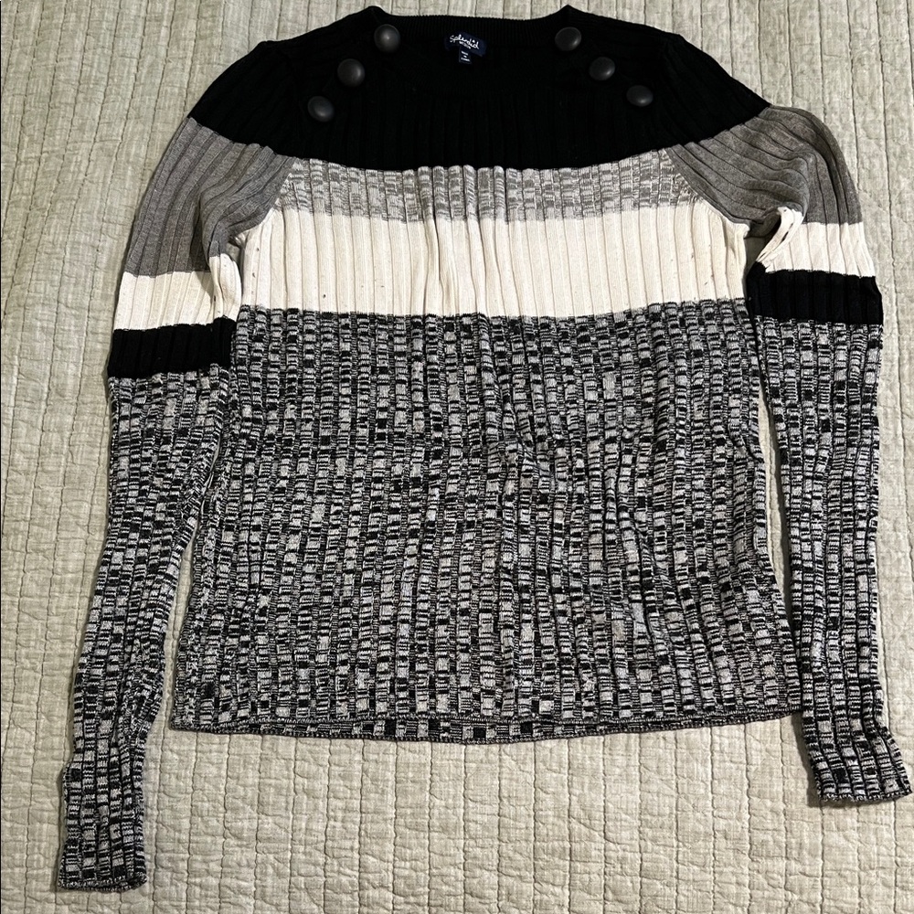 🔥🔥🔥Splendid Classic Black Knit Top